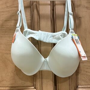 Warner's Soft Aqua Bra